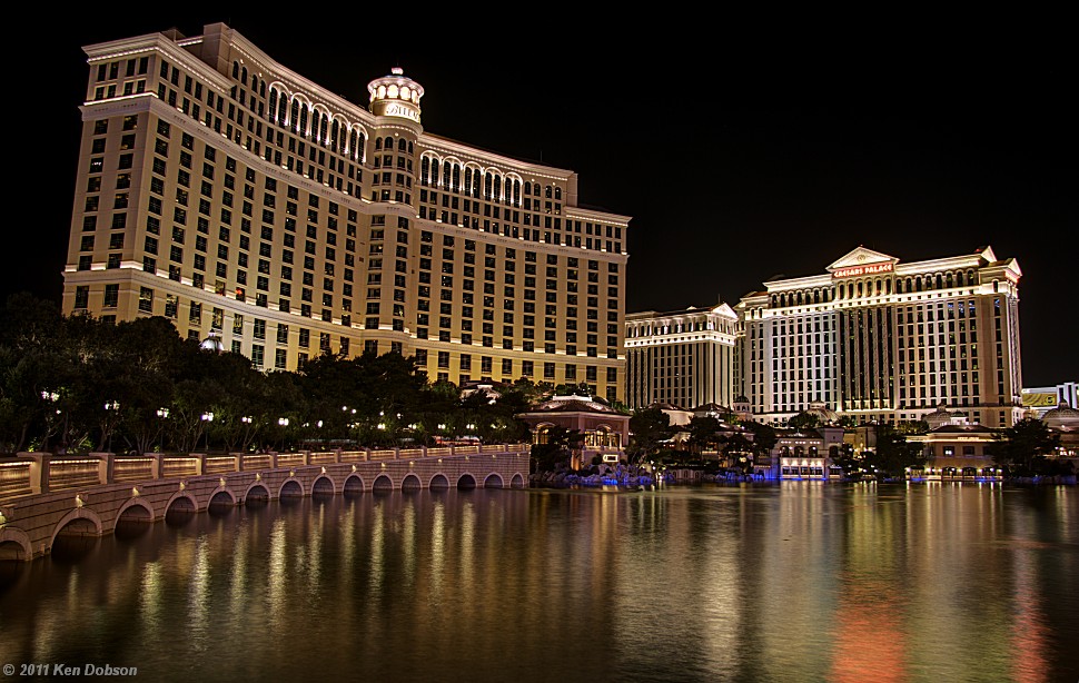 Bellagio and Caesars Palace