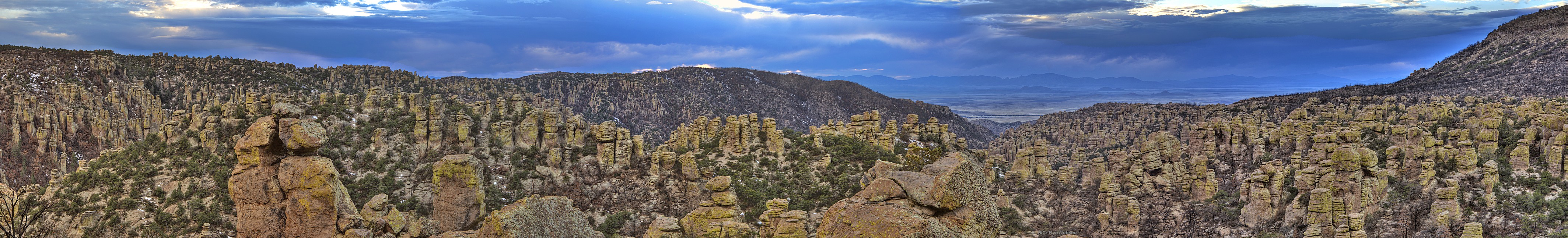 Chiracahua Sunset (Panorama)