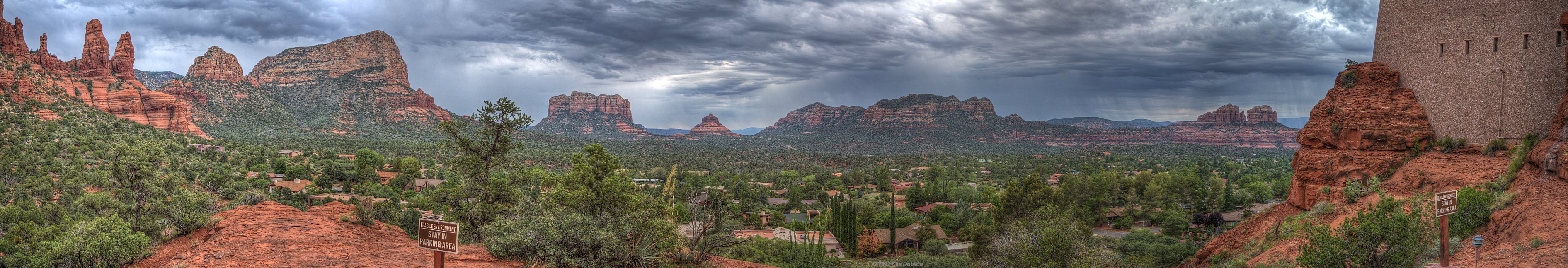 Sedona Chapel Panorama