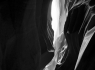 Antelope Canyon #5 (B&W version)