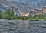 Yosemite El Capitan - HDR Panorama #2