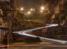 Lombard Street at night