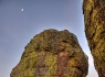 Balanced Rock and Moon
