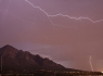 Lightning Over the Catalinas